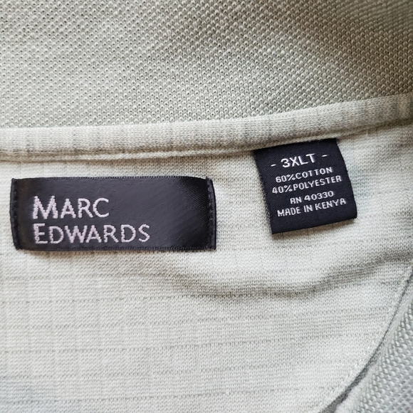 Marc Edwards | Men's Polo Shirt | 3XL Tall - Picture 3 of 4